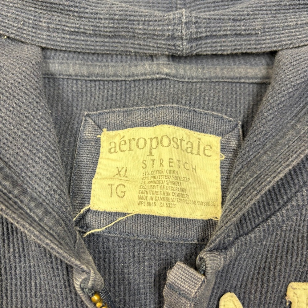 Y2K Aeropostale Zip Up Hoodie - Picture 3 of 6